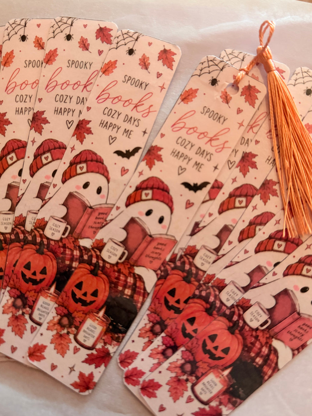 Lesezeichen Set „Spooky Books“